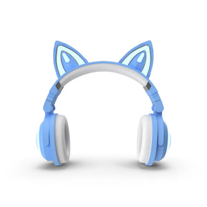 Blue Cat-Ear Headphones